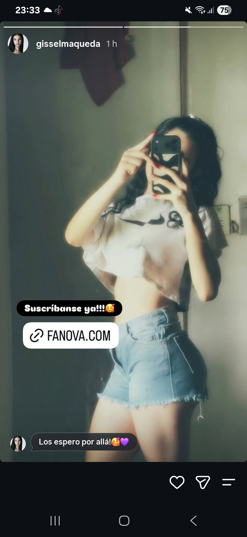 Algo de su fanova u otro medio?