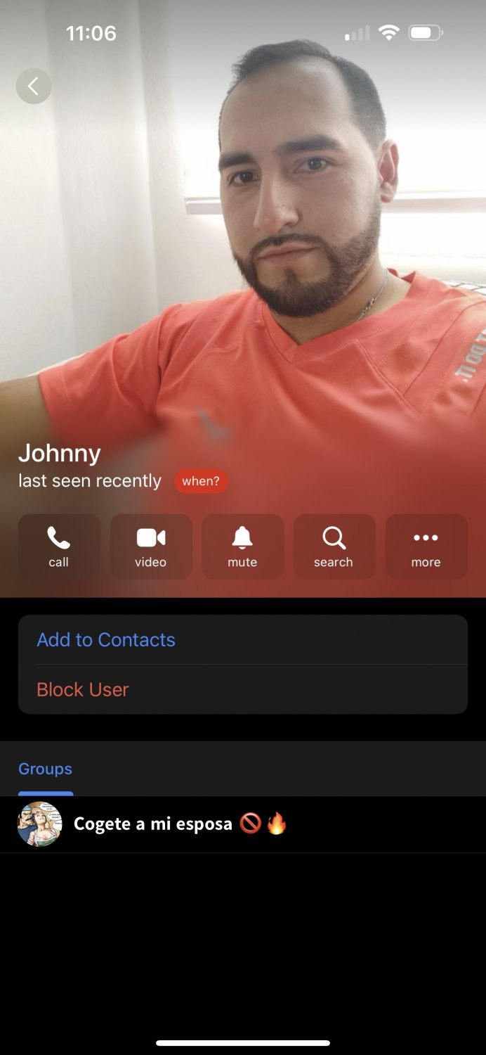 Esposa de Johnny de Ecuador el nombre de su esposa empieza con T