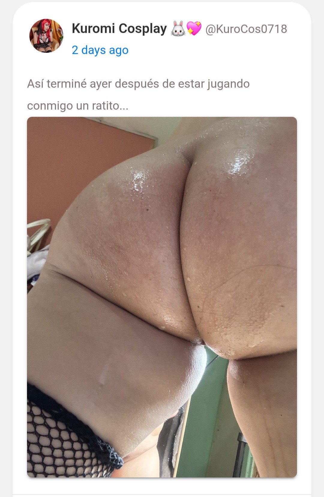 Kurocos0718, más de ella? · respuesta