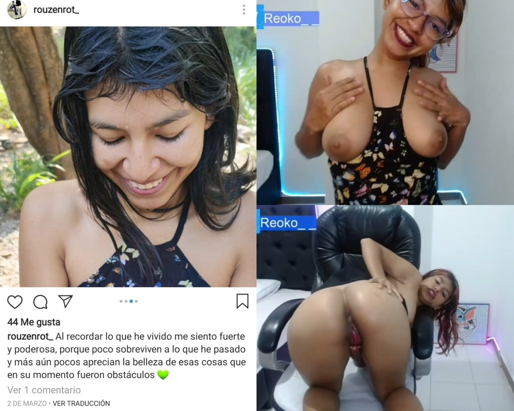 Pasen todo de ella · respuesta
