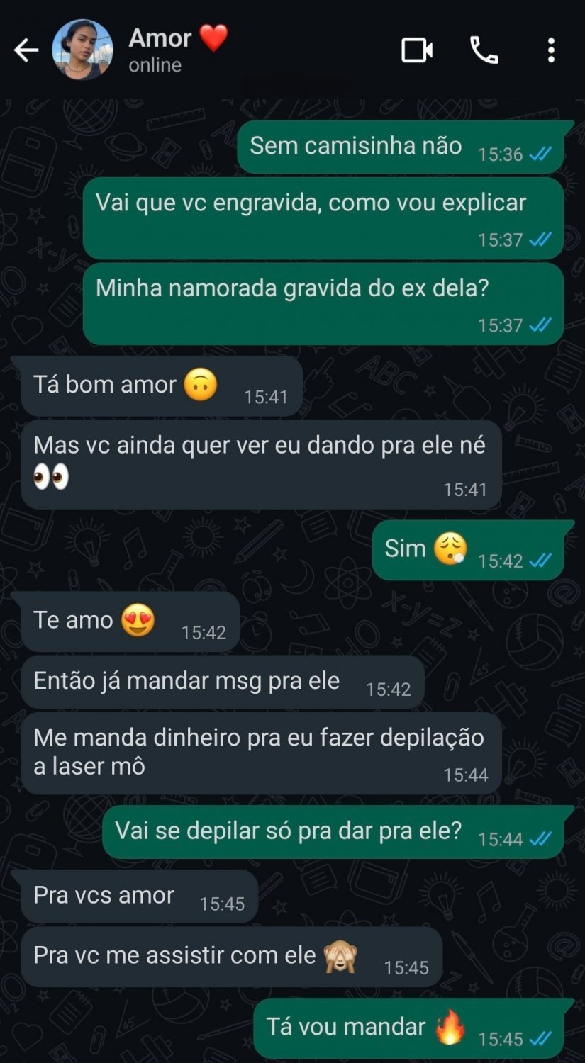 Queria ver a esposa dando pra outro e viu · respuesta